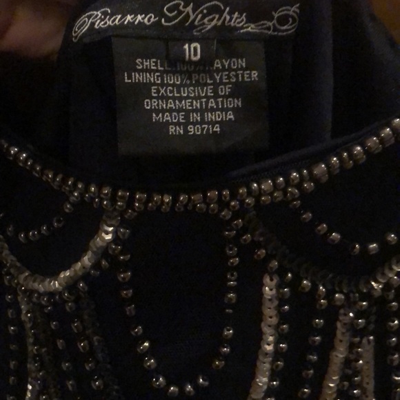 Pisarro Nights Beaded Cocktail Dress - Picture 5 of 5